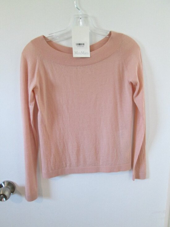 MaxMara Sweaters - MaxMara Libero 100% Cashmere Sweater – Pink | Size XS |